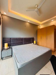 Bedroom Image of 643 Sq.ft 1 BHK Apartment / Flat for rent in DSR GVK Skycity, Somajiguda Hyderabad for Rs. 16000