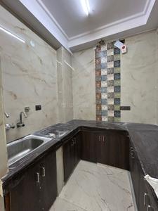Kitchen Image of 900 Sq.ft 2 BHK Builder Floor for rent in Lajpat Nagar New Delhi for Rs. 41000