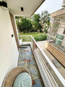 Balcony Image of 3000 Sq.ft 4 BHK Villa for rent in Thaltej Ahmedabad for Rs. 150000