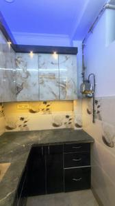 Kitchen Image of 200 Sq.ft 1 RK Apartment / Flat for sale in shree balaji apartment, Burari New Delhi for Rs. 990000