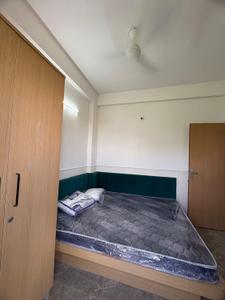 Bedroom Image of 350 Sq.ft 1 RK Builder Floor for rent in Nipania Indore for Rs. 13000