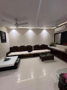 Living Room Image of 850 Sq.ft 1 BHK Apartment / Flat for rent in Althan Surat for Rs. 24000
