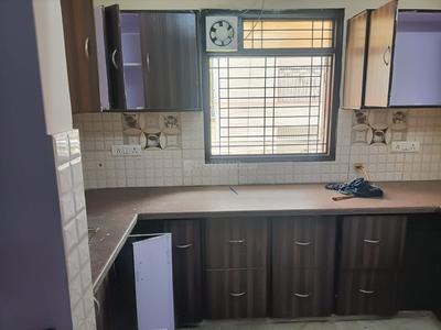 Kitchen Image of 1080 Sq.ft 3 BHK Builder Floor for rent in Preet Vihar New Delhi for Rs. 27000