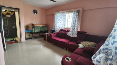 Living Room Image of 600 Sq.ft 1 BHK Apartment / Flat for sale in Wadgaon Sheri Pune for Rs. 5000000