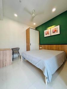 Bedroom Image of 700 Sq.ft 1 BHK Apartment / Flat for rent in Kondapur Hyderabad for Rs. 22000