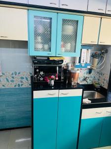 Kitchen Image of 550 Sq.ft 1 BHK Apartment / Flat for sale in  Siddhivinayak Nivara, Lower Parel Mumbai for Rs. 21000000