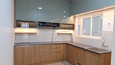 Kitchen Image of 1500 Sq.ft 3 BHK Apartment / Flat for rent in Prestige Beverly Hills, Kokapet Hyderabad for Rs. 75000