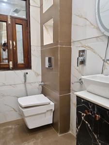 Common Bathroom Image of 900 Sq.ft 3 BHK Apartment / Flat for sale in Hans Luxury Floor, Razapur Khurd New Delhi for Rs. 6000000