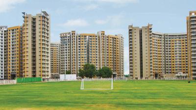 Image of 1080 Sq.ft 2 BHK Apartment / Flat for sale in Adani The Meadows, Shantigram, Ahmedabad for Rs. 6500000