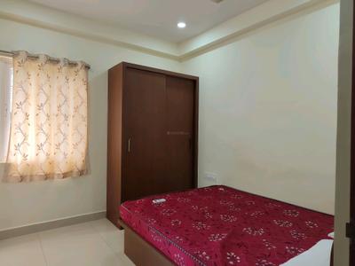 Bedroom Image of 500 Sq.ft 1 BHK Apartment / Flat for rent in Gachibowli Hyderabad for Rs. 26000