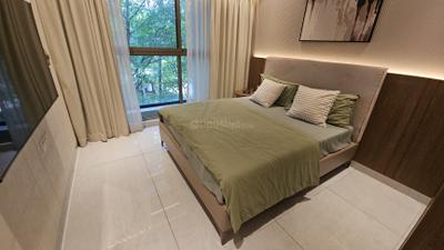 Bedroom Image of 700 Sq.ft 2 BHK Apartment / Flat for sale in Puravankara Purva Panorama, Thane West Thane for Rs. 17000000