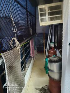 Balcony Image of 603 Sq.ft 3 BHK Apartment / Flat for rent in Uttam Nagar New Delhi for Rs. 20000