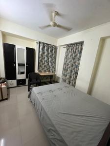 Bedroom Image of 900 Sq.ft 2 BHK Apartment / Flat for rent in Earthshastra Nariman Point, Mahalakshmi Nagar Indore for Rs. 18500