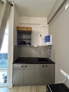 Kitchen Image of 320 Sq.ft 1 RK Apartment / Flat for rent in Mahadevapura Bengaluru for Rs. 18000