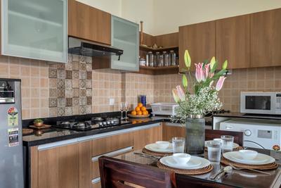 Kitchen Image of 825 Sq.ft 1 BHK Apartment / Flat for sale in Baga Goa for Rs. 16000000