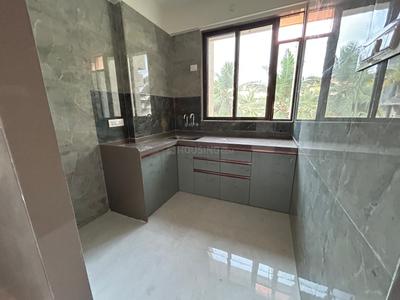 Kitchen Image of 697 Sq.ft 1 BHK Apartment / Flat for rent in Pragati Om Gulmohar, Dombivli East Thane for Rs. 16000