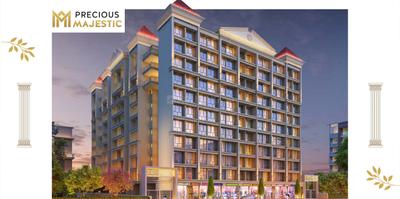 Image of 1165 Sq.ft 2 BHK Apartment / Flat for sale in Precious Majestic, Pushpak Nagar, Navi Mumbai for Rs. 7200000