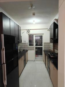 Kitchen Image of 1820 Sq.ft 3 BHK Apartment / Flat for rent in Maxblis White House, Sector 75 Noida for Rs. 60000