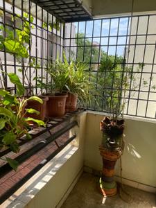 Balcony Image of 2400 Sq.ft 4 BHK Apartment / Flat for rent in SRI HARI BUILDERS Trustpuram, Kodambakkam Chennai for Rs. 100000