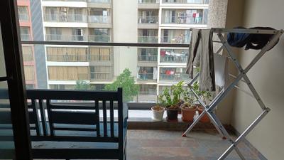Balcony Image of 1500 Sq.ft 3 BHK Apartment / Flat for sale in Saanidhya Aavkar Amore, Sargasan Gandhinagar for Rs. 10000000