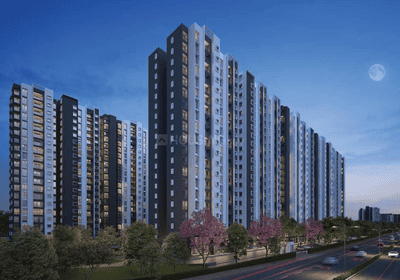 Image of 1416 Sq.ft 3 BHK Apartment / Flat for sale in Provident Ecopolitan Phase 1A, Huvinayakanahalli, Bengaluru for Rs. 15500000