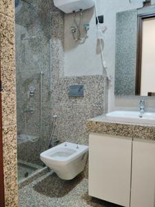 Bathroom Image of 1800 Sq.ft 3 BHK Builder Floor for sale in Shivalik New Delhi for Rs. 49900000