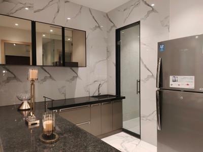 Kitchen Image of 742 Sq.ft 2 BHK Apartment / Flat for sale in Ruparel Skygreens I, Kandivali West Mumbai for Rs. 14700000