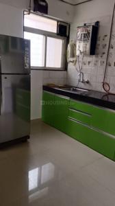 Kitchen Image of 550 Sq.ft 1 BHK Apartment / Flat for rent in Nisarg Serene, Wakad Pune for Rs. 26000