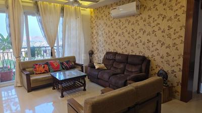 Hall Image of 1650 Sq.ft 3 BHK Apartment / Flat for rent in Shalimar Oneworld Vista, Gomti Nagar Lucknow for Rs. 55000