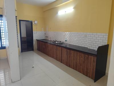 Kitchen Image of 1250 Sq.ft 2 BHK Builder Floor for rent in Shristi Avasa Avenue, Bijalpur Indore for Rs. 25000