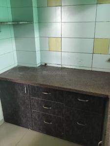 Kitchen Image of 800 Sq.ft 1 BHK Apartment / Flat for rent in Ghuma Ahmedabad for Rs. 16000