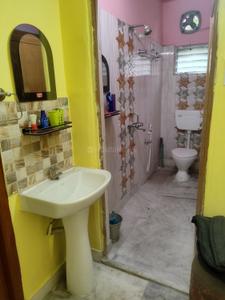 Bathroom Image of 886 Sq.ft 2 BHK Builder Floor for sale in Chinar Park Kolkata for Rs. 4600000