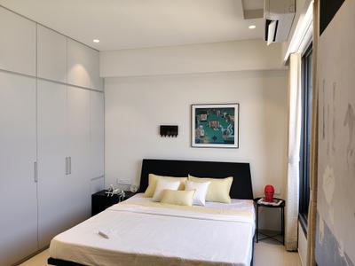 Bedroom Image of 3500 Sq.ft 4 BHK Apartment / Flat for rent in Goyal Riviera Antilla, Prahlad Nagar Ahmedabad for Rs. 150000