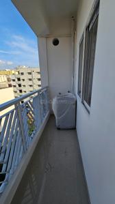 Balcony Image of 680 Sq.ft 1 BHK Apartment / Flat for rent in Madhapur Hyderabad for Rs. 31000