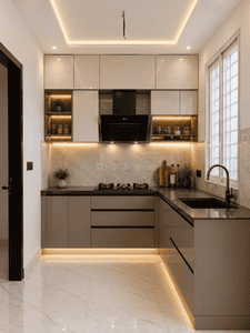 Kitchen Image of 1550 Sq.ft 3 BHK Independent House for sale in Bijnor Lucknow for Rs. 7000000
