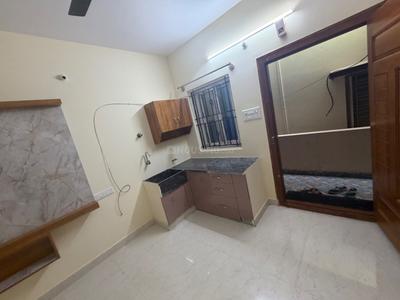 Kitchen Image of 410 Sq.ft 1 BHK Independent House for rent in Varanasi Bengaluru for Rs. 12000