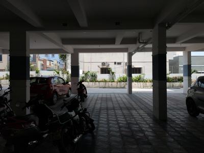 Car Garage Image of 1250 Sq.ft 2 BHK Apartment / Flat for sale in Kundanpally Secunderabad for Rs. 6750000