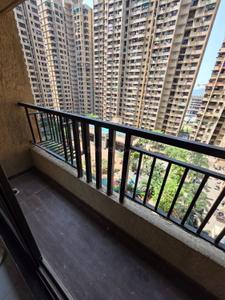 Balcony Image of 600 Sq.ft 1 RK Apartment / Flat for rent in Raunak City Sector IV D7, Kalyan West Kalyan for Rs. 16000