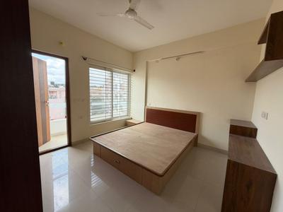 Bedroom Image of 2000 Sq.ft 3 BHK Apartment / Flat for rent in Jakkur Bengaluru for Rs. 34000