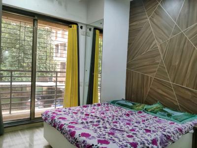 Bedroom Image of 540 Sq.ft 1 BHK Apartment / Flat for rent in Kasarvadavali Thane for Rs. 20000