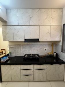Kitchen Image of 1215 Sq.ft 2 BHK Apartment / Flat for rent in Adani Aster Neo, Shantigram Ahmedabad for Rs. 41000