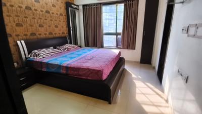 Bedroom Image of 1300 Sq.ft 3 BHK Apartment / Flat for rent in Concrete Sai Sanskar, Chembur Mumbai for Rs. 100000