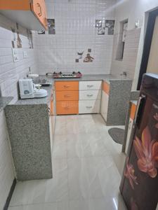 Kitchen Image of 800 Sq.ft 1 BHK Builder Floor for rent in Karni Roop Rajat Township Phase I, Mansarover Colony Jodhpur for Rs. 20000