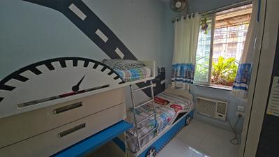 Bedroom Image of 880 Sq.ft 3 BHK Apartment / Flat for rent in Gundecha Altura, Kanjurmarg West Mumbai for Rs. 80000