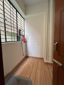 Balcony Image of 600 Sq.ft 1 BHK Apartment / Flat for rent in New Baiyyappanahalli Bengaluru for Rs. 22000