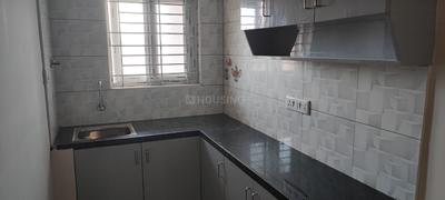 Kitchen Image of 500 Sq.ft 1 BHK Apartment / Flat for rent in NRI Layout Bengaluru for Rs. 14000