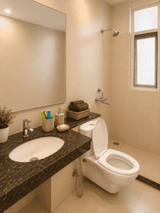 Bathroom Image of 1562 Sq.ft 3 BHK Apartment / Flat for sale in One Rise, Sector 99 Mohali for Rs. 14000000