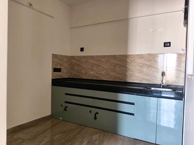 Kitchen Image of 987 Sq.ft 3 BHK Apartment / Flat for rent in VTP Aethereus Phase 2, Mahalunge Pune for Rs. 34000