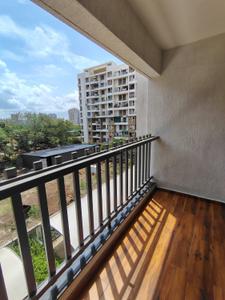 Balcony Image of 1400 Sq.ft 3 BHK Apartment / Flat for sale in Choice Que 914 Phase II, Mundhwa Pune for Rs. 13000000