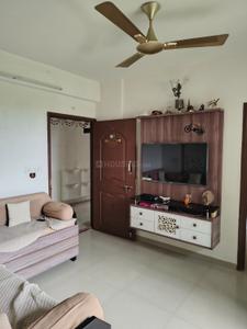 Bedroom Image of 800 Sq.ft 1 RK Apartment / Flat for rent in Enerrgia Star Towers, Bhukum Pune for Rs. 22000